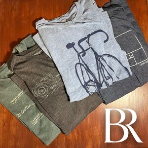 3 Banana Republic Men’s Tees and a Bonus T-shirt M